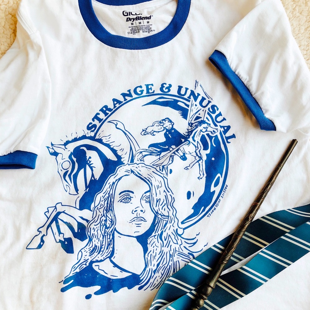 Unique Luna Lovegood Harry Potter Ringer T-shirt